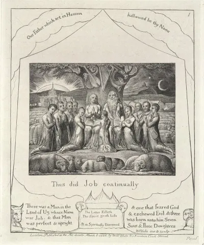 Illustrations Of The Book Of Job Pl 02