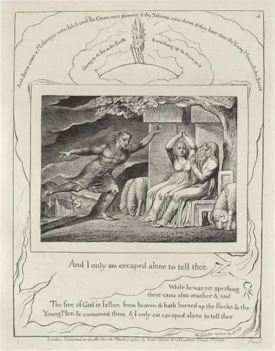 Illustrations Of The Book Of Job Pl 05