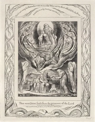 Illustrations Of The Book Of Job Pl 06