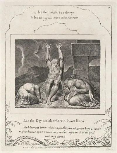 Illustrations Of The Book Of Job Pl 09
