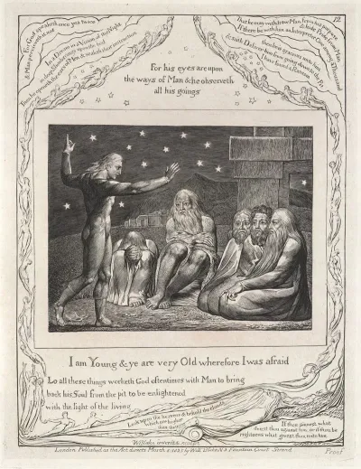 Illustrations Of The Book Of Job Pl 13