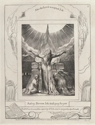 Illustrations Of The Book Of Job Pl 19