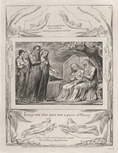 Illustrations Of The Book Of Job Pl 20