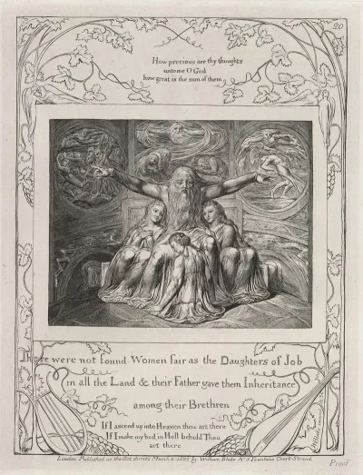 Illustrations Of The Book Of Job Pl 21