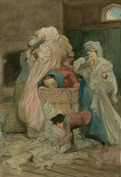 Illustrations To Merry Wives Of Windsor Pl 22