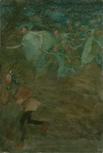 Illustrations To Merry Wives Of Windsor Pl 28