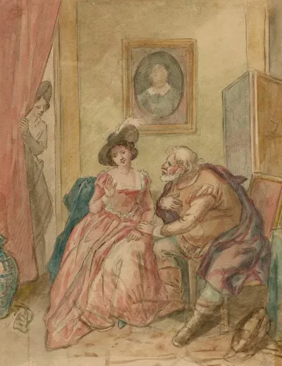 Illustrations To Shakespeares Falstaff Plays Pl 08