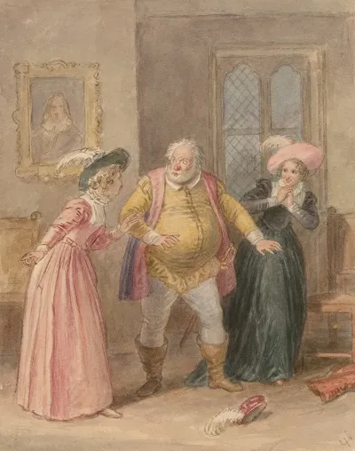 Illustrations To Shakespeares Falstaff Plays Pl 10