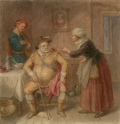 Illustrations To Shakespeares Falstaff Plays Pl 11