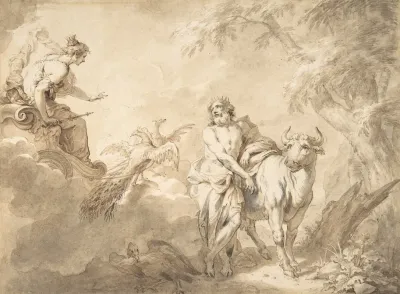 Illustrations To The Metamorphoses Of Ovid Jupiter And Io 1 Jupiter And Io Disguised As A White Beifer 2 Mercury Rescuing Io From Argus 3 2