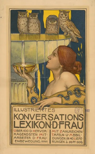 Illustriertes Konversations Lexikon Der Frau