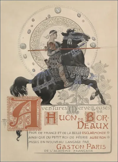 Ilustrace K Eposu Huon De Bordeaux