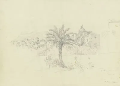 Im Garten Von Pagano Auf Capri