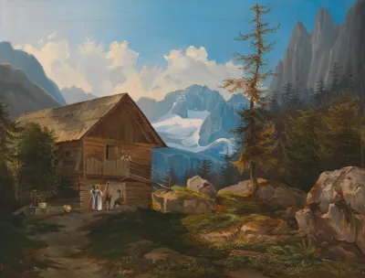 Im Gosautal Oberosterreich