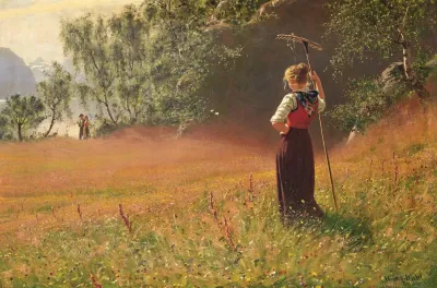 Im Hochsommer Westnorwegen