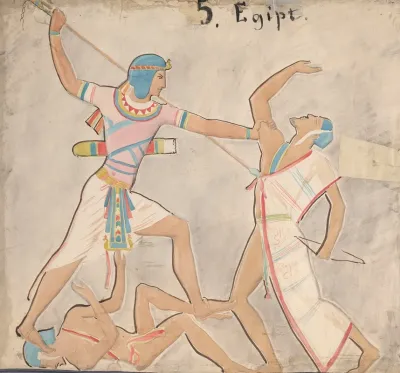 Image Of An Egyptian Battle
