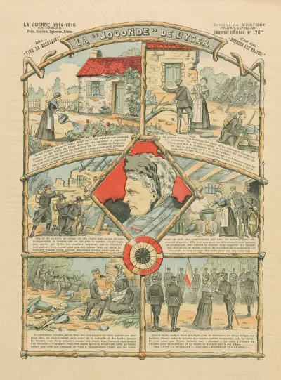 Imagerie Depinal N 120ter La Guerre 1914 1915 En Images Faits Combats Episodes Recits La Joconde De Lyser Miette Debeuf