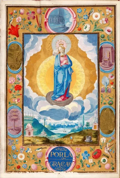 Immacule Conception In Enforceable Charter Of Chivalry Of Arias Pardo De Cela