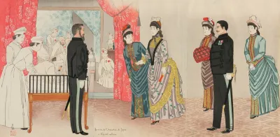 Imperial Visit To A Field Hospital