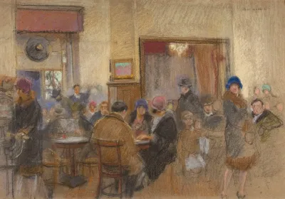 In A Cafe Ziemianska