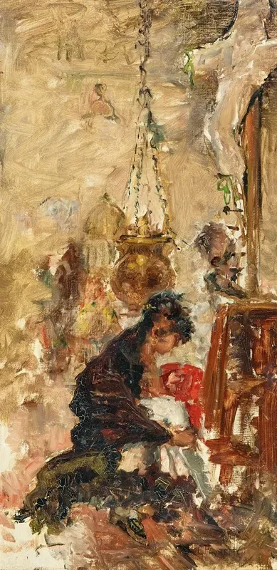 In A Church Study