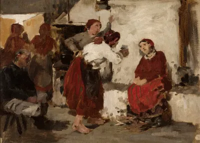 In A Cottage