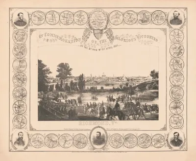In Commemoration Of The Glorious Victories Of The 3rd And 9th Of April 1865 Richmond Va