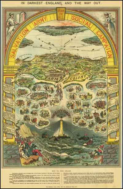 In Darkest England And The Way Out By General Booth Salvation Army Social Campaign 2