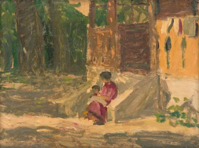In Front Of A House