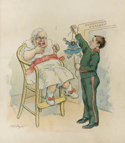 In His Second Childhood