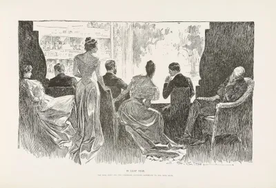 In Leap Year The Dear Girls And The Chaperone Accustom Themselves To The Back Seats