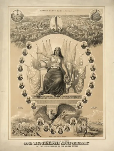 In Remembrance Of The One Hundredth Anniversary Of The Independence Of The United States 2
