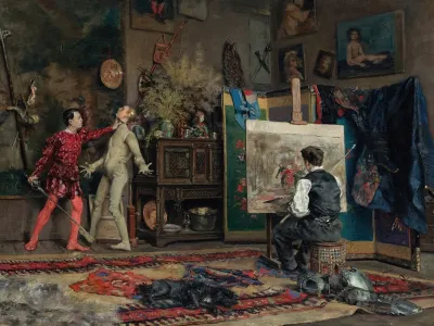 In The Artists Studio