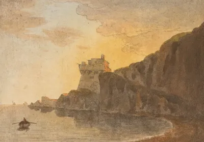 In The Bay Of Salerno Near Vietri