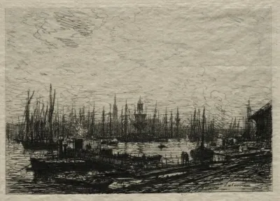 In The Bordeaux Harbor