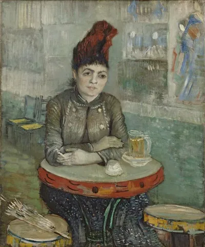 In The Cafe Agostina Segatori In Le Tambourin