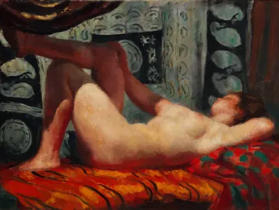 In The Evening Reclining Female Nude