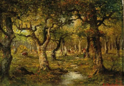 In The Forest Of Barbizon