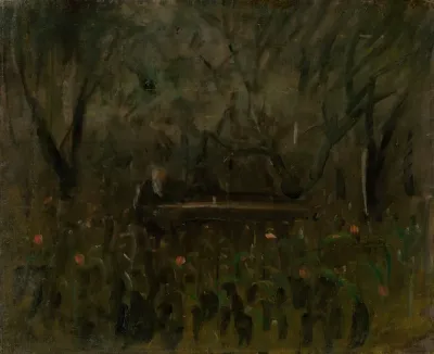 In The Garden At The Table