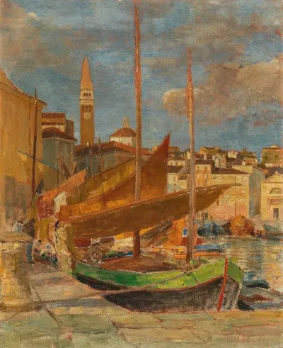 In The Harbour Of Pirano