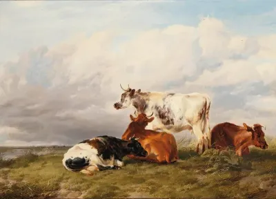 In The Meadows At Noon