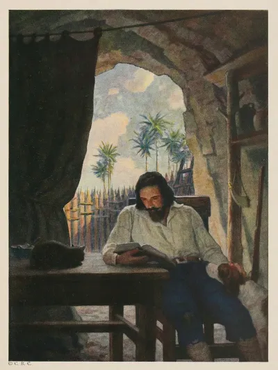 In The Morning I Took The Bible And Beginning At The New Testament I Began Seriously To Read It
