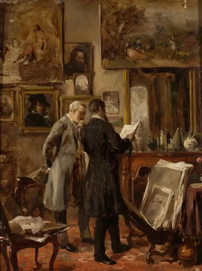 In The Painters Studio 2