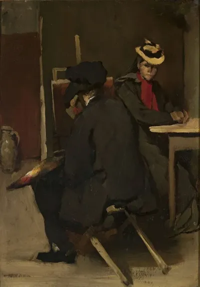 In The Painters Studio 4