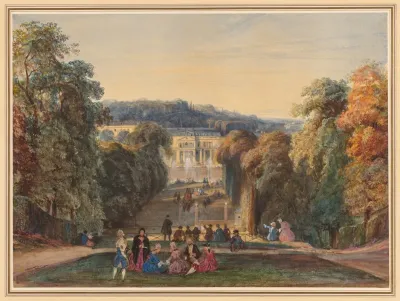 In The Park Of Saint Cloud