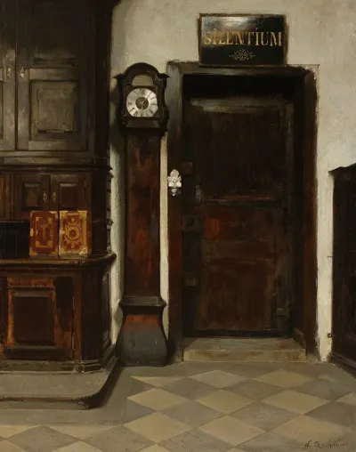 In The Sacristy Silentium