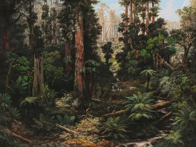 In The Sassafras Valley Victoria