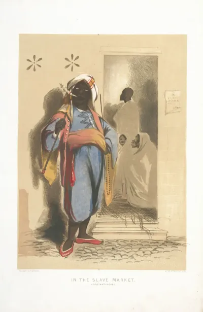 In The Slave Market Constantinople