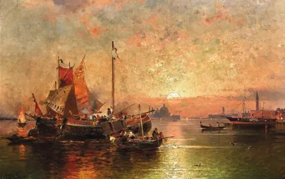 In The Venetian Lagoon