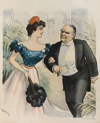Inaugural Ball March 4th 1901 Engaged For Another Dance